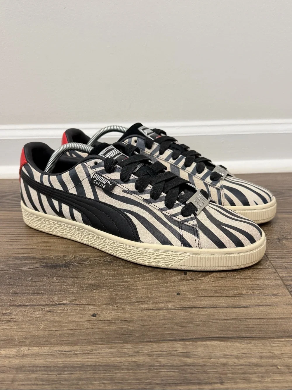 PUMA x Paul Stanley Suede Classic KISS Zebra Men’s 10.5 Rare 366288-01 2018